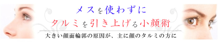 特殊糸リフト小顔デザイン